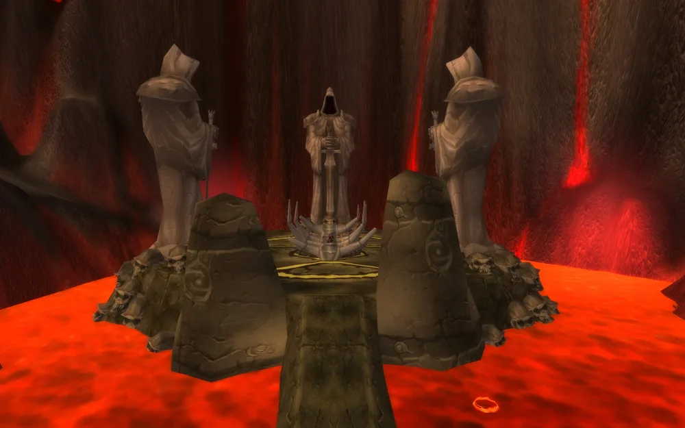 Altar of Storms in Burning Steppes — Classic landscape reference.