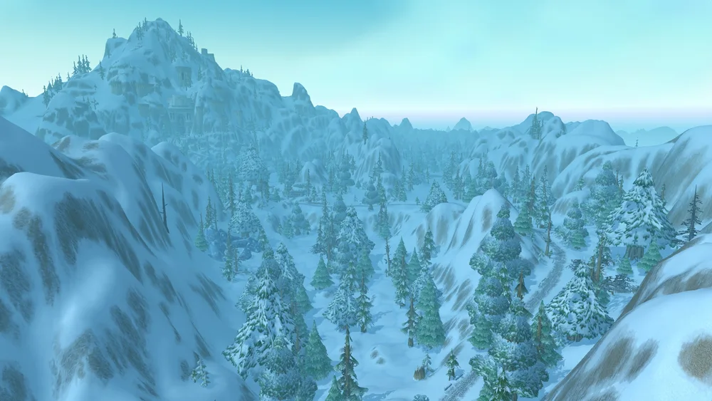 Dun Morogh — Classic landscape reference.
