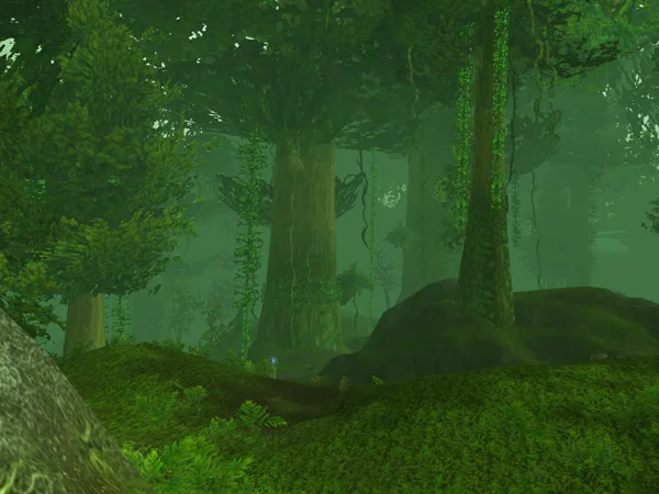 High Wilderness in Feralas — Classic landscape reference.