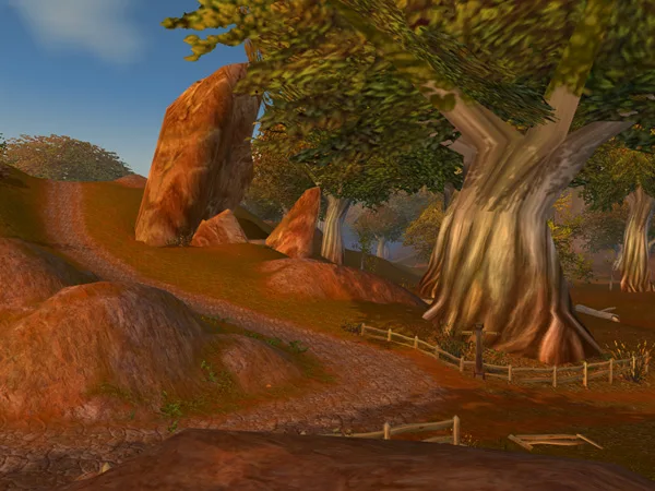 Redridge Mountains — Classic landscape reference.
