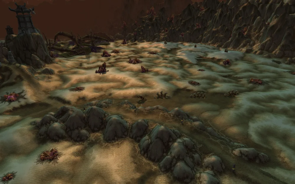 Silithus — Classic landscape reference.