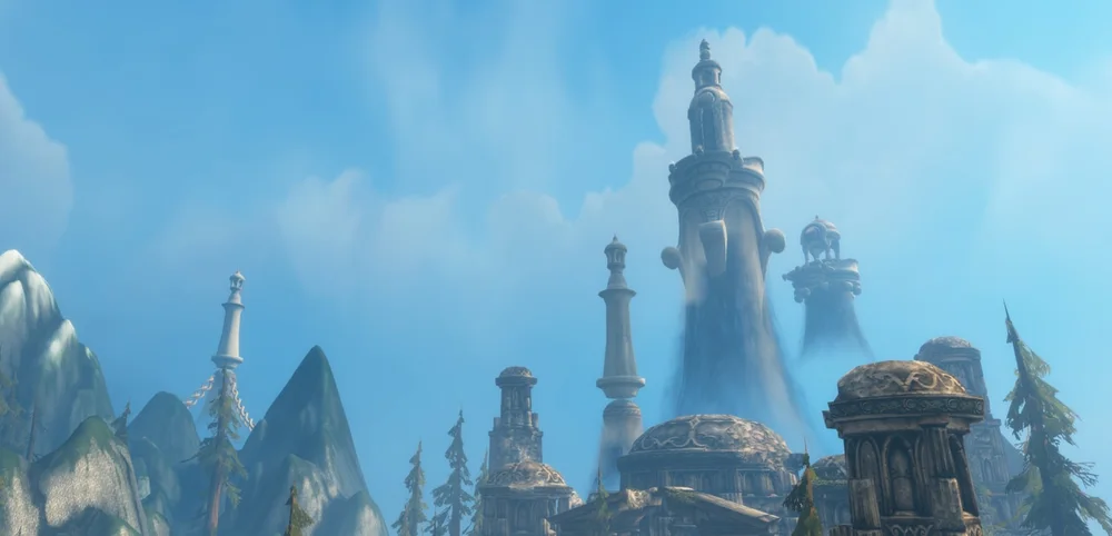 Zephras Isle — official WoW Forever landscape preview.