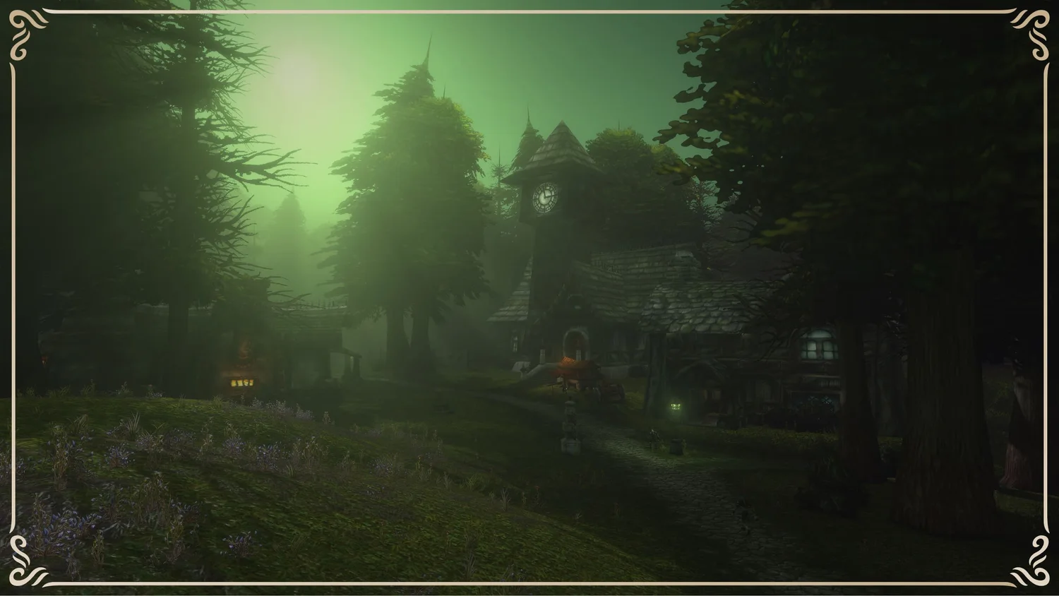 An Azeroth landscape in official WoW Forever imagery