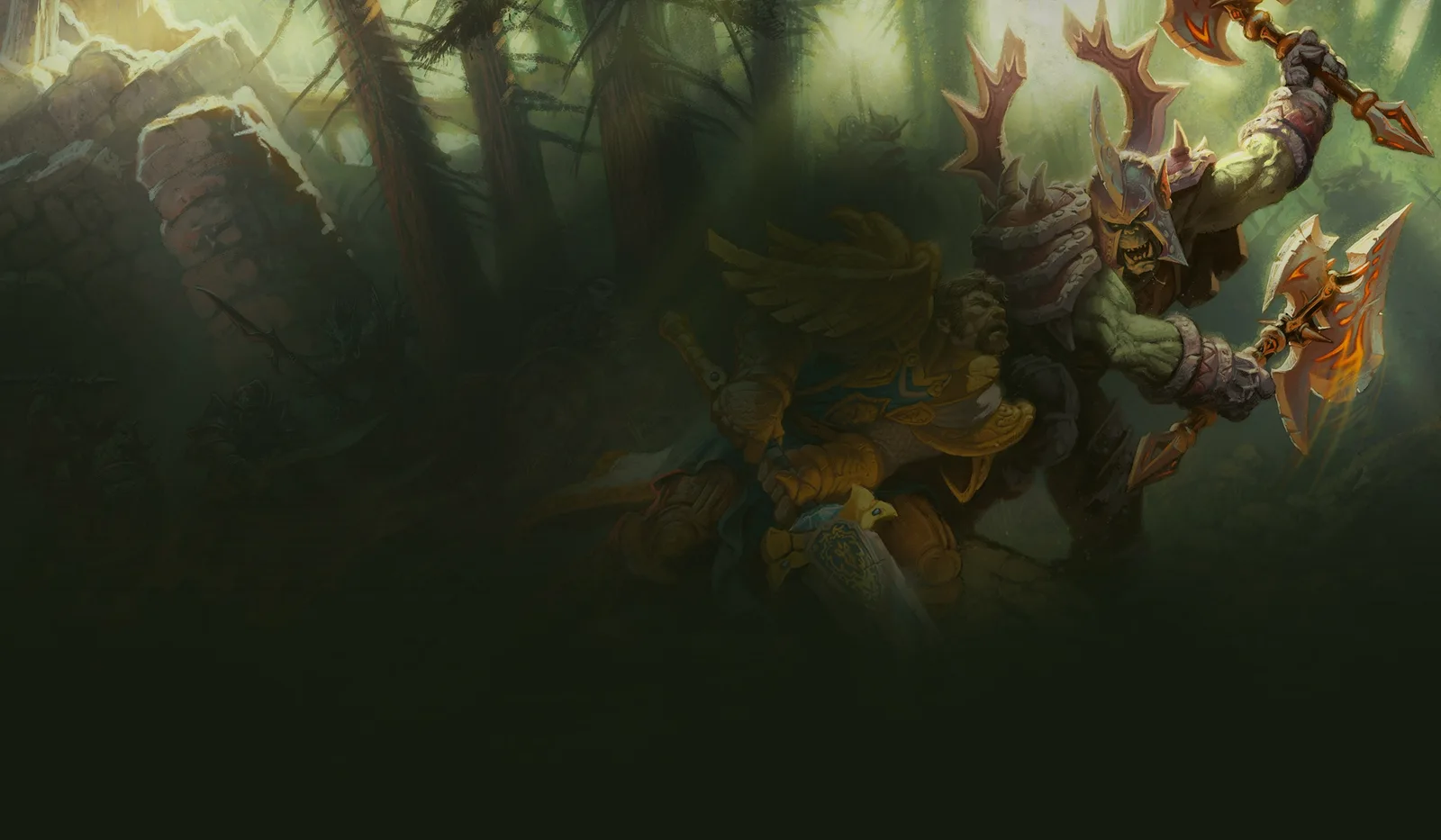 World of Warcraft warrior artwork by Blizzard Entertainment