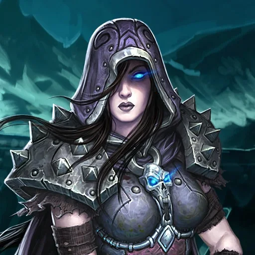 World of Warcraft Death Knight character artwork